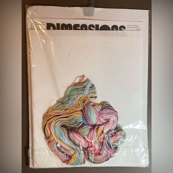 Toy Shelf baby Birth Record - Counted Cross Stitch Kit 16"X9" 14 Dimensions NEW - Picture 3 of 3